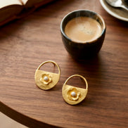 Evorae Half Hoop Earrings.