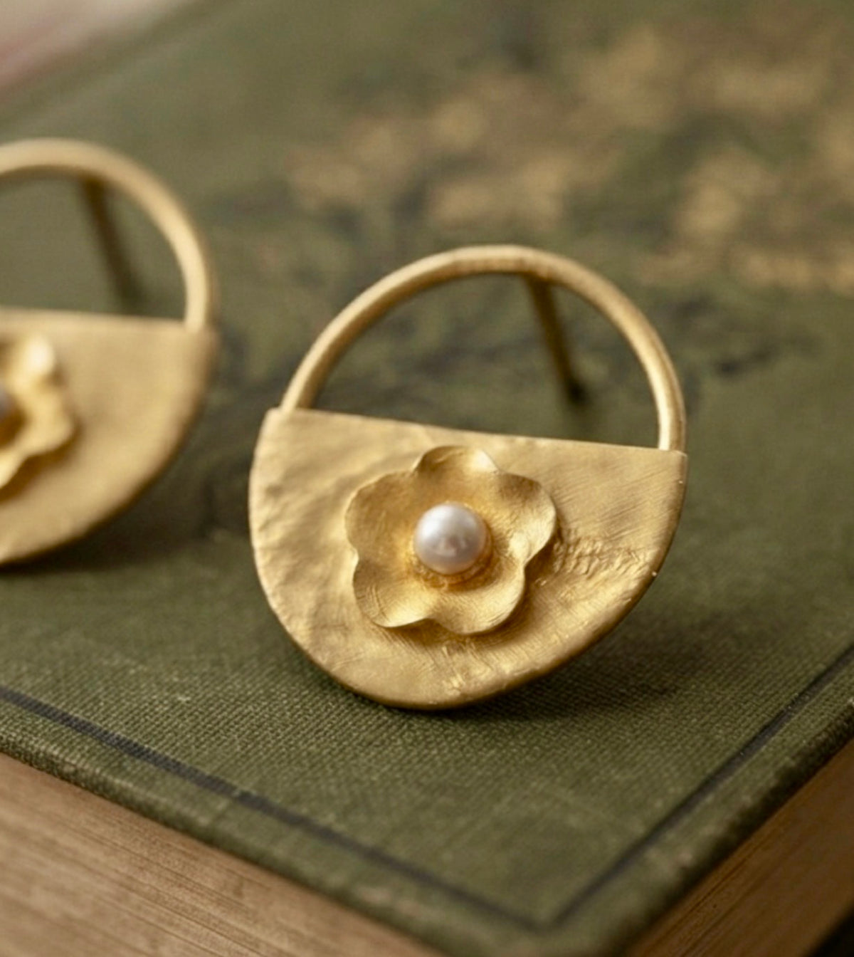 Evorae Half Hoop Earrings.