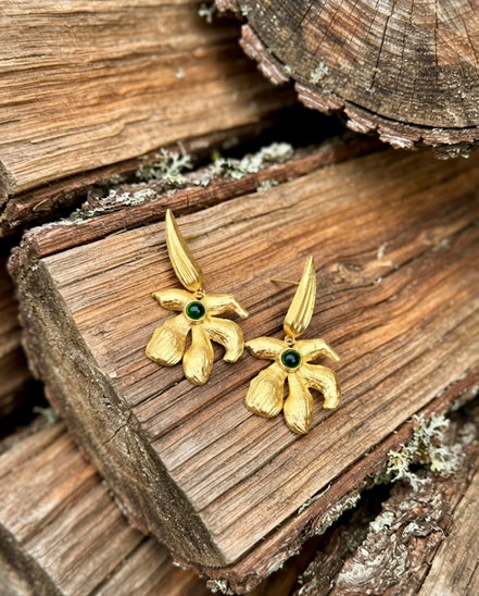 Forest Blossom Statement Earrings