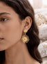 Sun Burst Stud Earrings