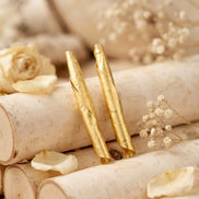 Papyrus Roll Earrings