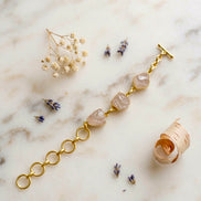 Rose-Quartz SerenityChain Bracelet 🌸