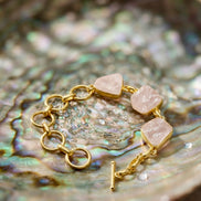 Rose-Quartz SerenityChain Bracelet 🌸