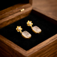 Sugar Quartz  Earrings