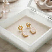 Sugar Quartz  Earrings