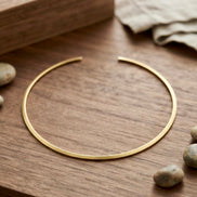 Plain Brass Hasli