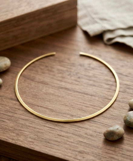 Plain Brass Hasli