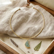 Green Quartz Colllar