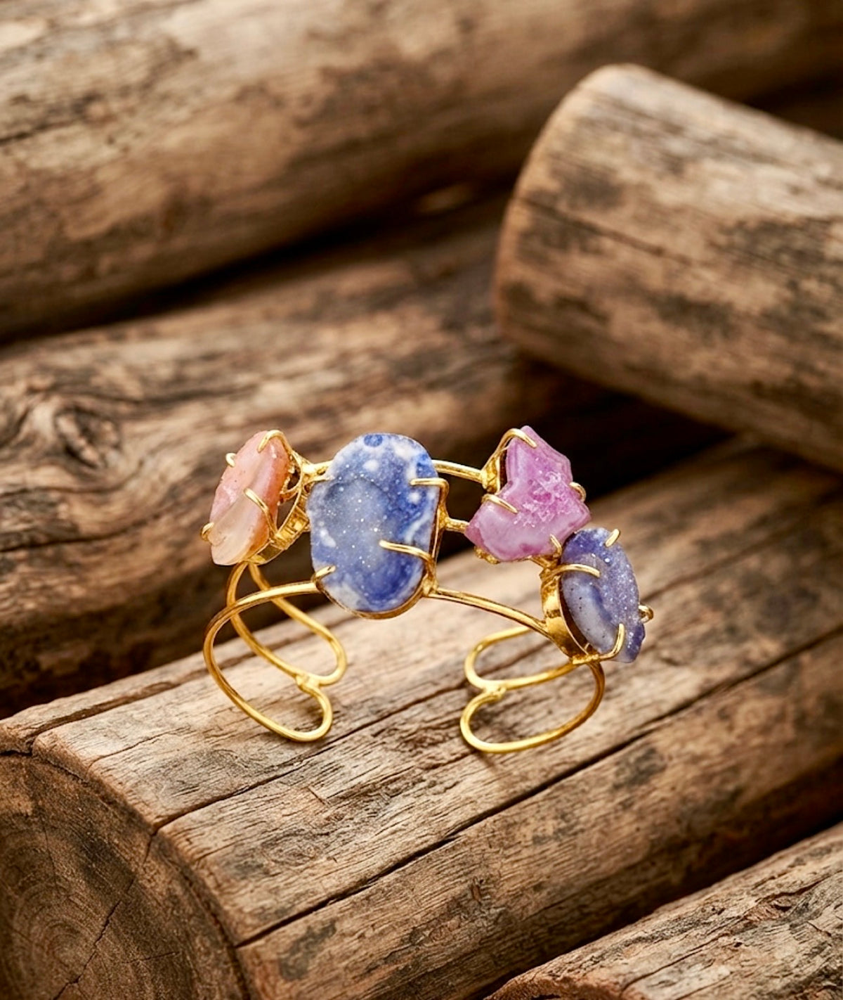 Meridian Druzy Cuff