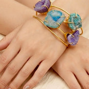 Meridian Druzy Cuff