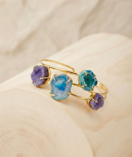 Meridian Druzy Cuff