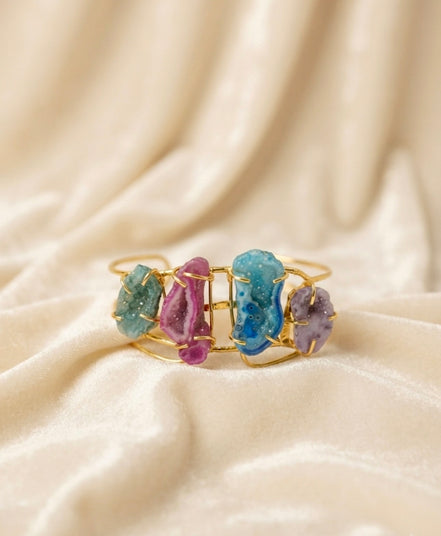 Meridian Druzy Cuff