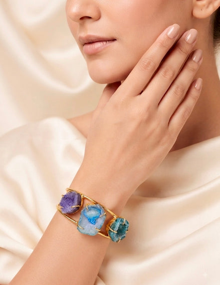 Meridian Druzy Cuff