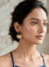 Regal Brass Earring