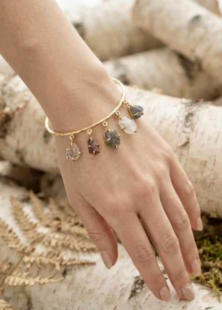 Nomad Stone Charms Bracelet