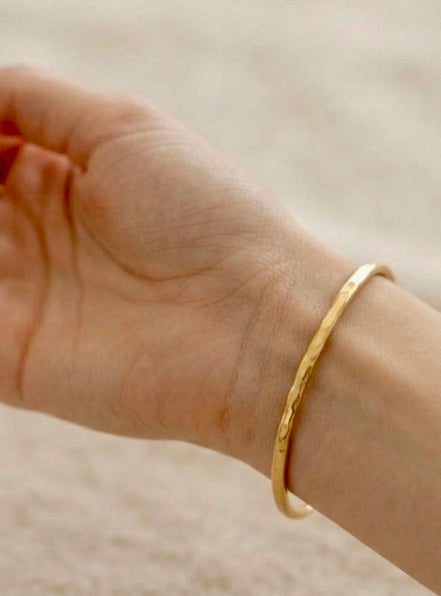 Hammered Cuff