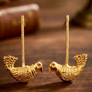 Birdy Brass Earrings