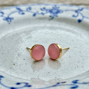 Slush Pink Brass Studs