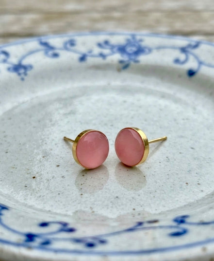 Slush Pink Brass Studs