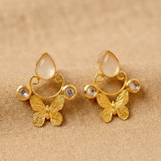 White Brass Studs