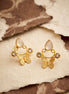 White Brass Studs
