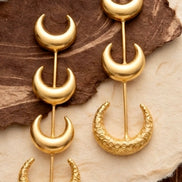 Tiered Hoop Earring