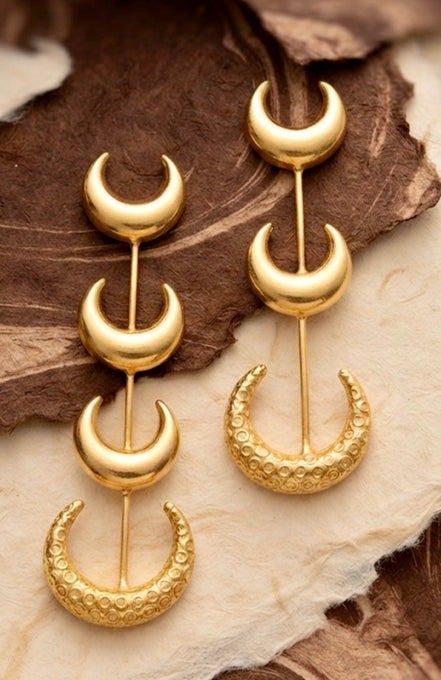 Tiered Hoop Earring