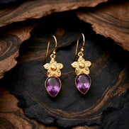 Flower Drop Earrings