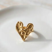 Honey Heart Ring