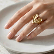 Honey Heart Ring