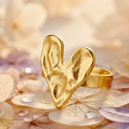 Honey Heart Ring