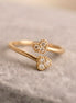 Duet Heart Ring