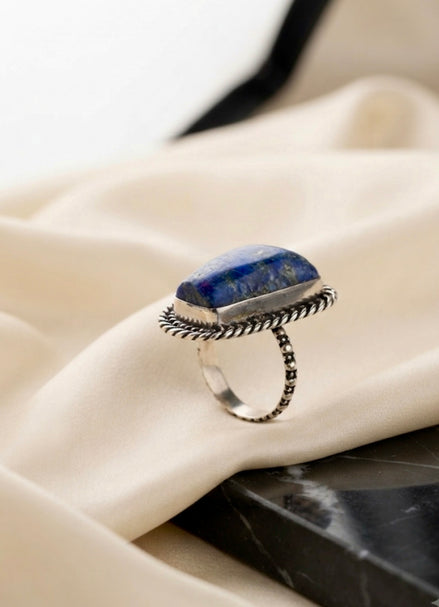 Indigo Earth Ring