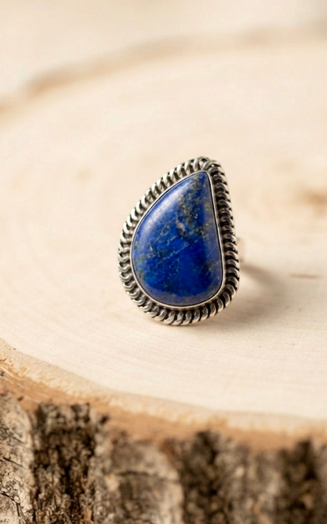 Indigo Earth Ring