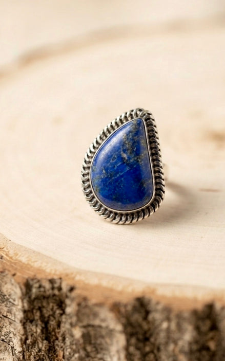 Indigo Earth Ring