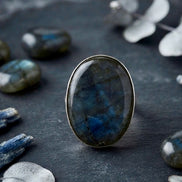 Midnight blue Ring
