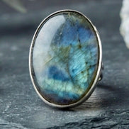 Midnight blue Ring