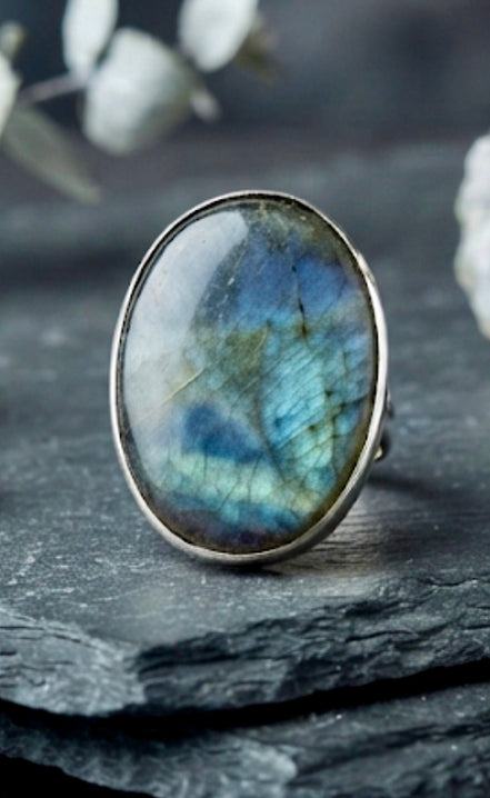 Midnight blue Ring
