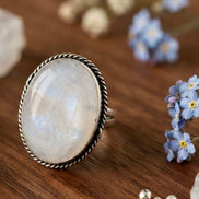 Moonstone Ring
