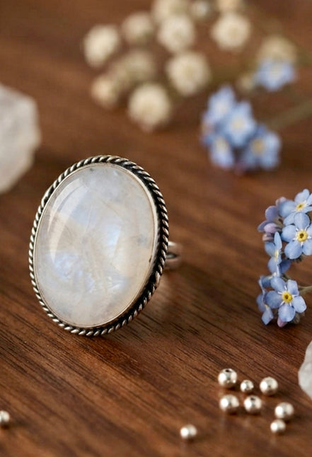 Moonstone Ring