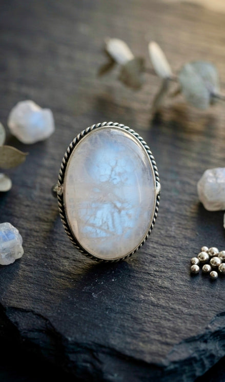 Moonstone Ring