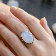 Moonstone Ring