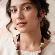 Matcha Rose Necklace