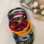 Bandhani Fabric Bangle
