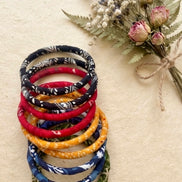 Bandhani Fabric Bangle