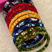 Bandhani Fabric Bangle