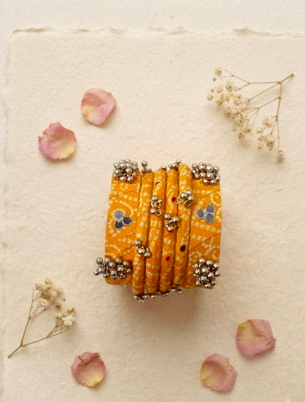 Ghunghroo Bandhani Bangle