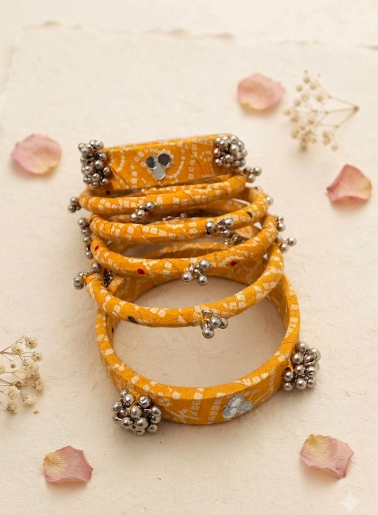 Ghunghroo Bandhani Bangle
