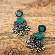 Boho Ocean Ghungroo Earrings