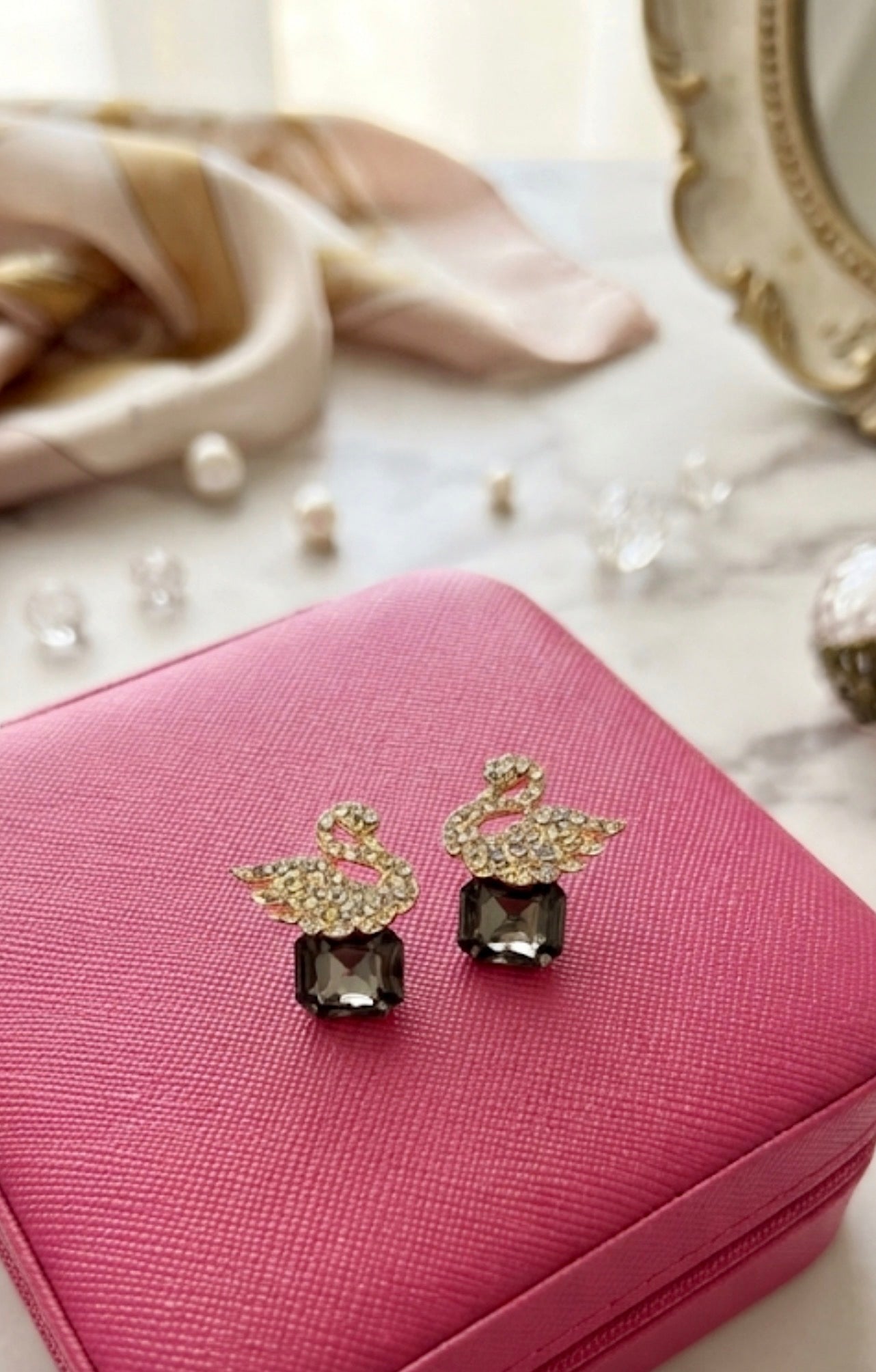 Swarovski-Inspired Swans